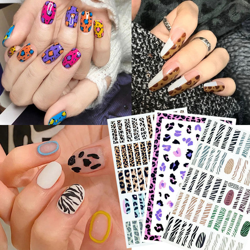 美甲指甲贴纸秋冬