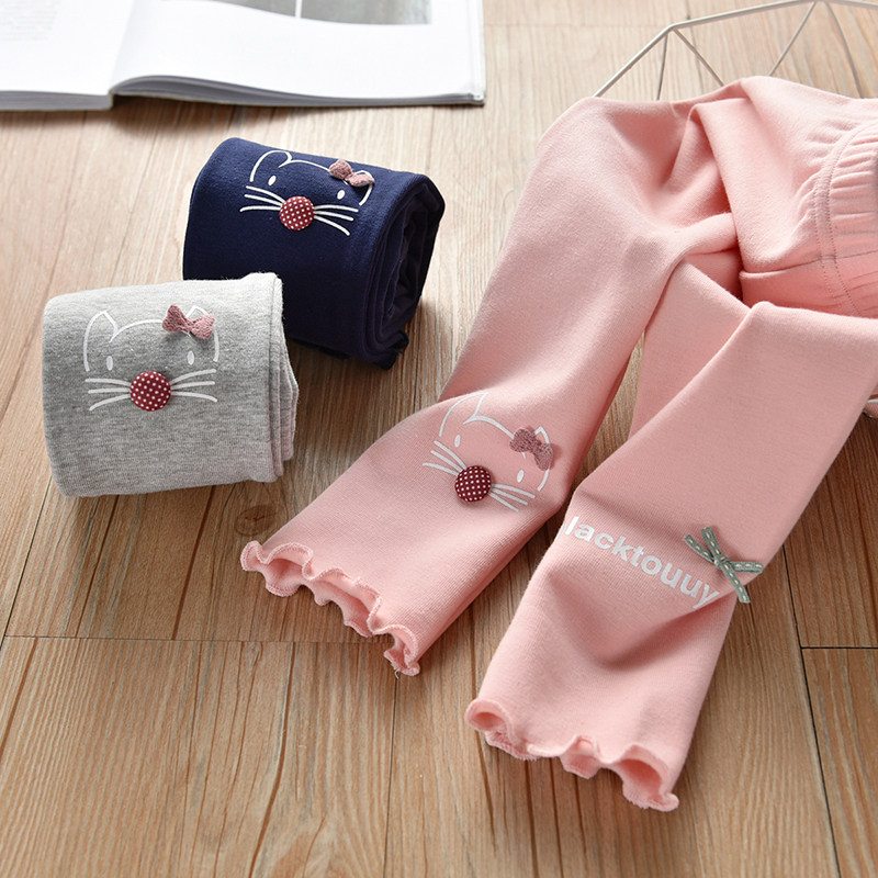 打底裤春秋外穿新款童装休闲薄款底裤女宝宝裤子女孩百搭秋裤优惠券