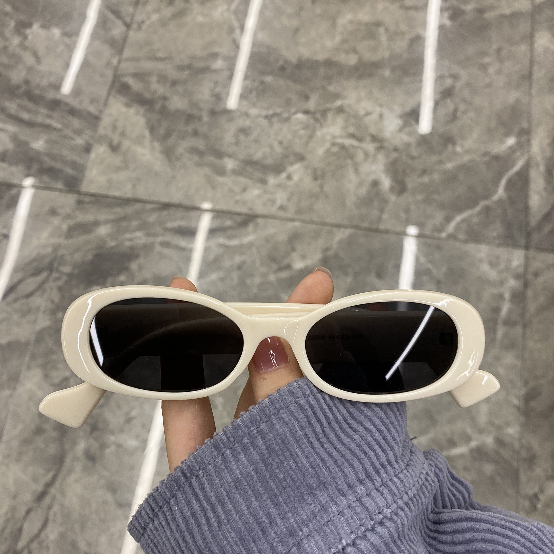 超酷欧美ins复古墨镜女圆脸网红嘻哈太阳镜蹦迪搞怪辣妹眼镜素颜