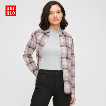 Uniqlo Women's Flannel Plaid Shirt (Long Sleeve) 432606 UNIQLO