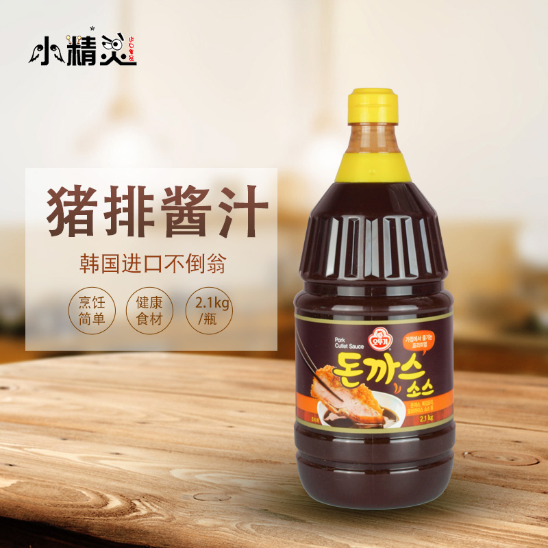 6元韩国进口不倒翁炸猪排酱290g蘸烧汁14元