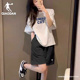 中国乔丹t恤女短袖2024春夏季新款两件套官方旗舰店正品运动套装