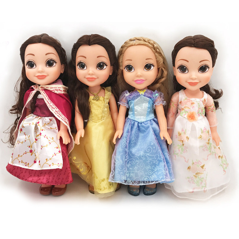 沙龙娃娃贝儿公主美女与野兽贝尔公主娃娃玩具女孩玩偶礼物