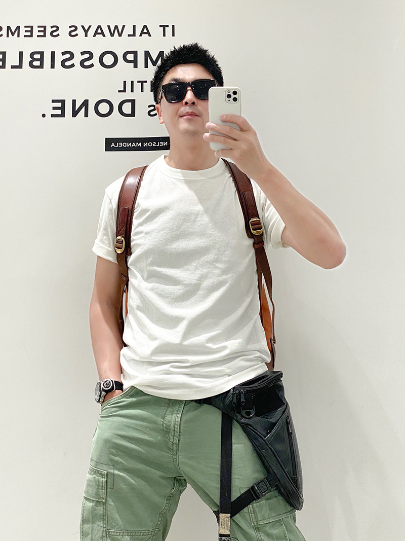 夏季新款简约小白t恤短袖不变形时尚百搭男女同款短袖上衣打底衫