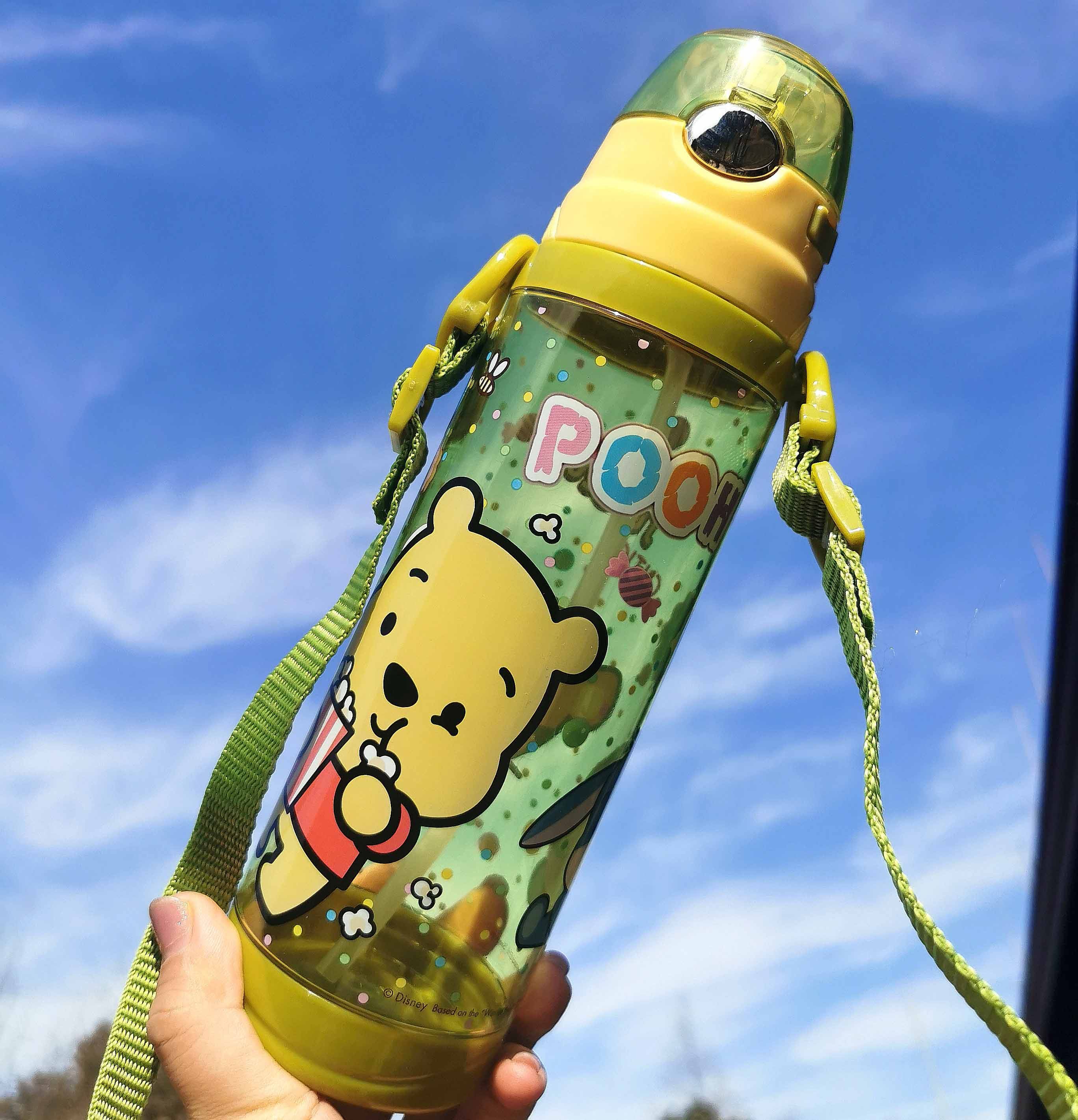 hellokitty杯子塑料吸管_《瑕疵处理》正品迪士尼塑料杯儿童吸管杯