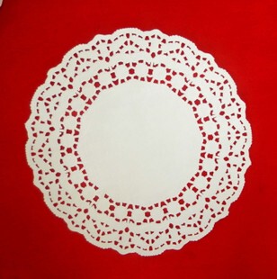 蛋糕模具工具烘焙吸油装饰用纸花纸花底纸(8.5寸)50张4元