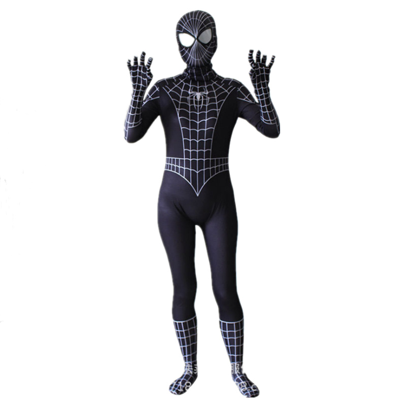 cosplay成人儿童黑色超凡蜘蛛侠全包连体紧身衣服装男童套装在类目 女装/女士精品, 唐装/民族服装/舞台服装, 民族服装/舞台装中 - 来自Buy2taobao.com提供专业的淘宝代购服务