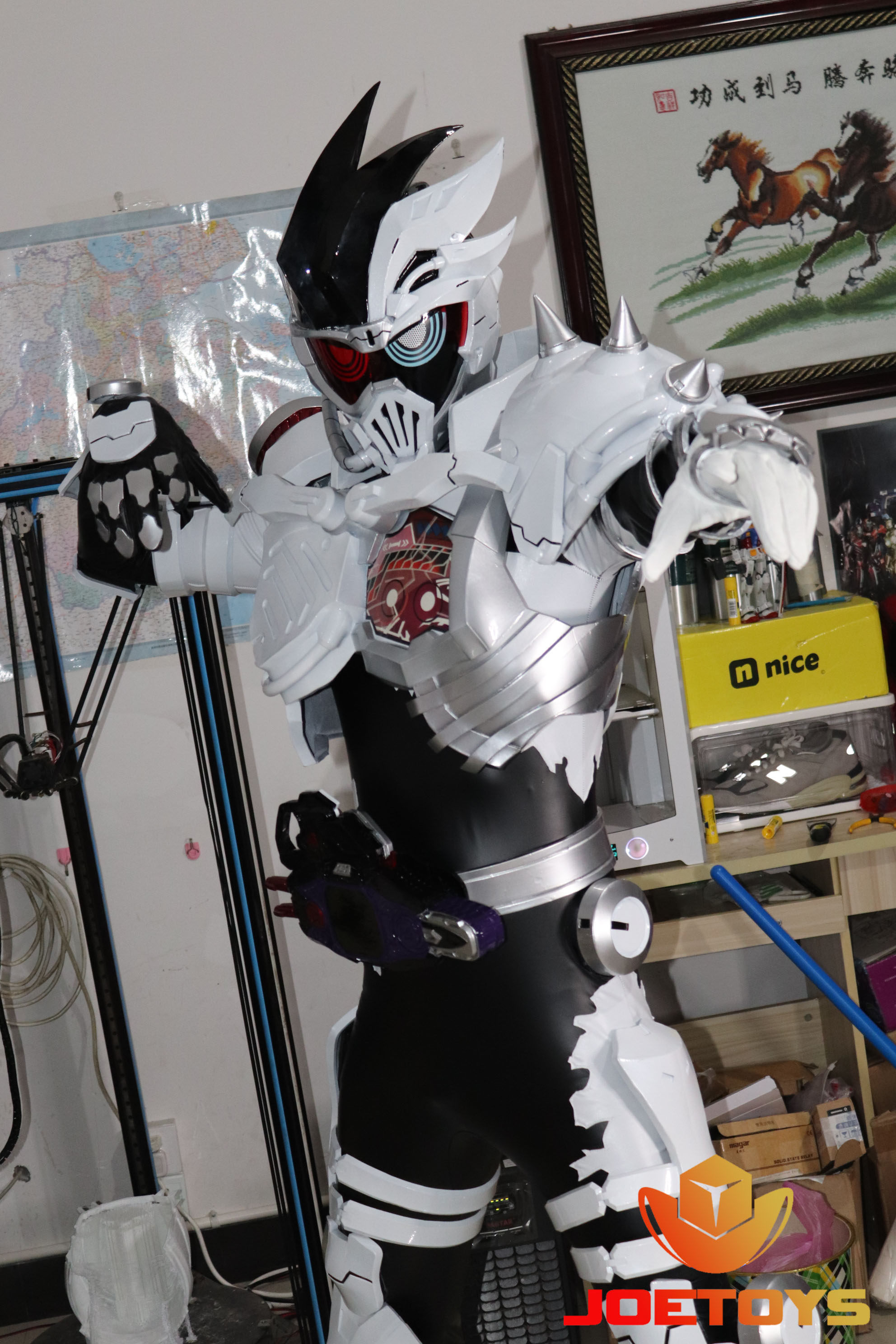 日本 假面骑士 皮套 盔甲 铠甲 cosplay 真人可穿 商演 僵尸 genm