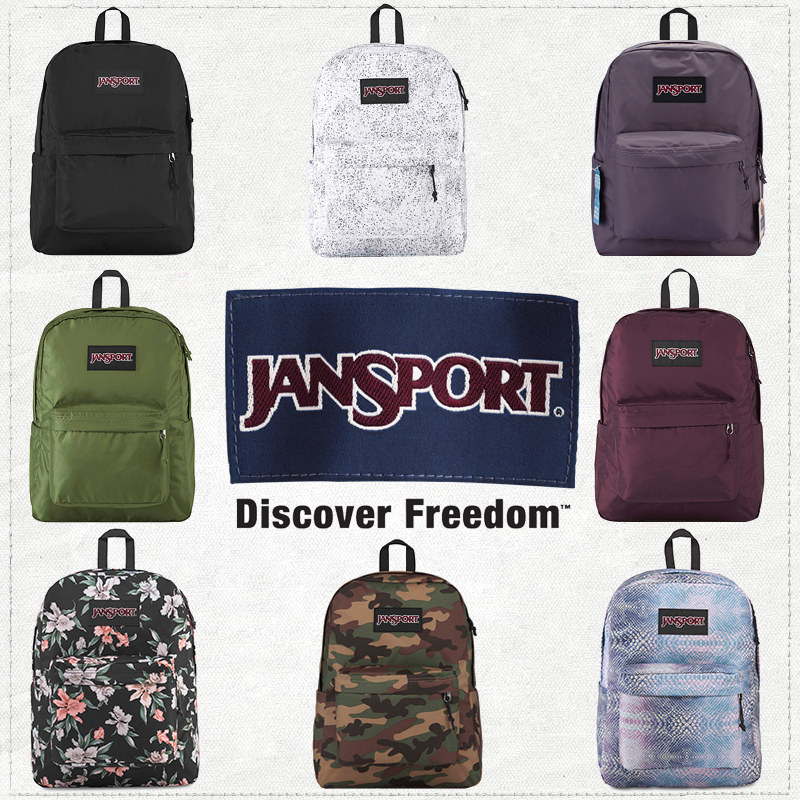 2019新品jansport杰斯伯官方正品双肩包男女同款书包电脑背包47j1