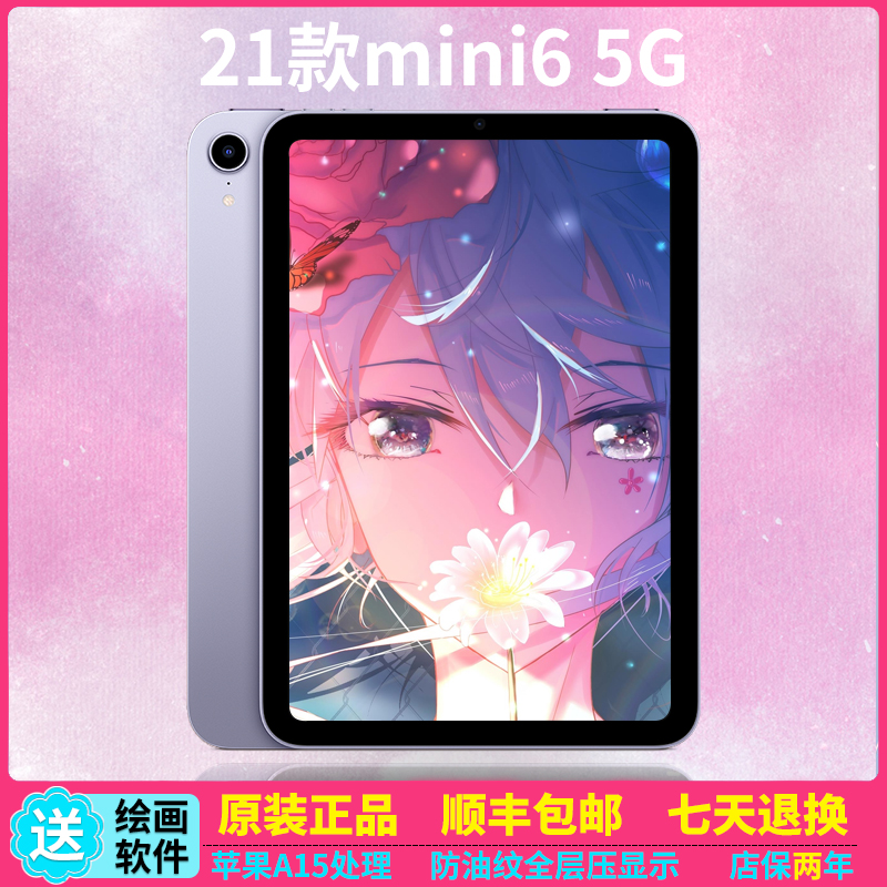 Apple/苹果 iPad mini6 2021新款苹果ipadmini6迷你6 8.3寸迷你5