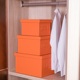家用整理箱储物箱衣柜衣帽间收纳盒皮质创意大号加厚卧室杂物箱子