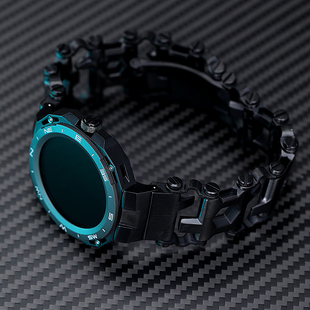 星图适用华为cyber机能版智能手表表带不锈钢蝴蝶扣多功能工具螺丝刀户外运动男个性创意