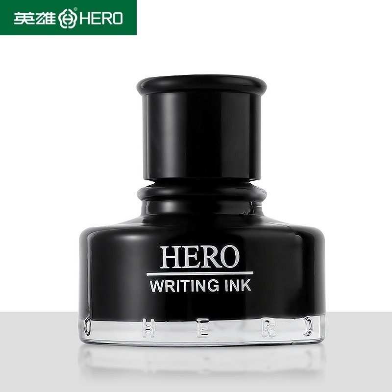 英雄墨水440/400经典墨水钢笔黑色墨水非碳素钢笔墨水颜料型