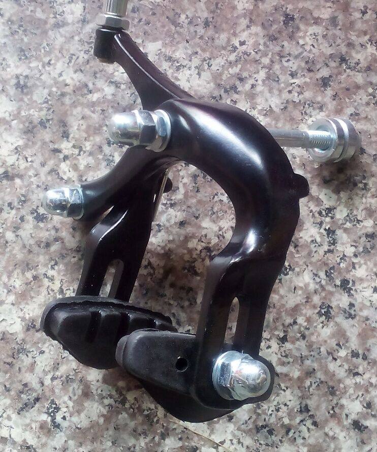 死飞公路自行车前闸全铝刹车前钳刹车前刹车器/弓形刹车/钳形闸