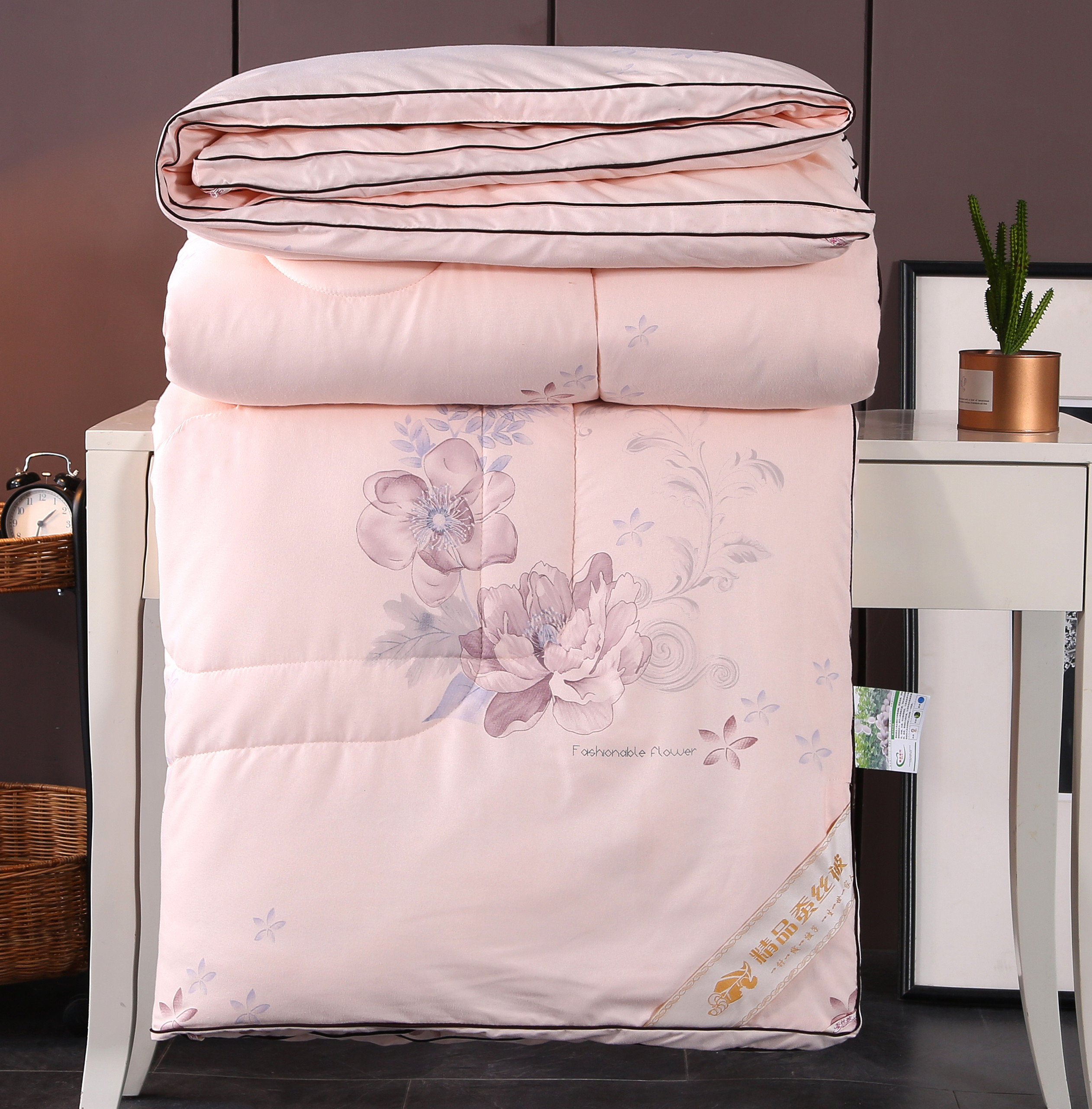 蚕丝被100%桑蚕丝 冬被 10斤_蚕丝被100%桑蚕丝冬被芯加厚保暖被子