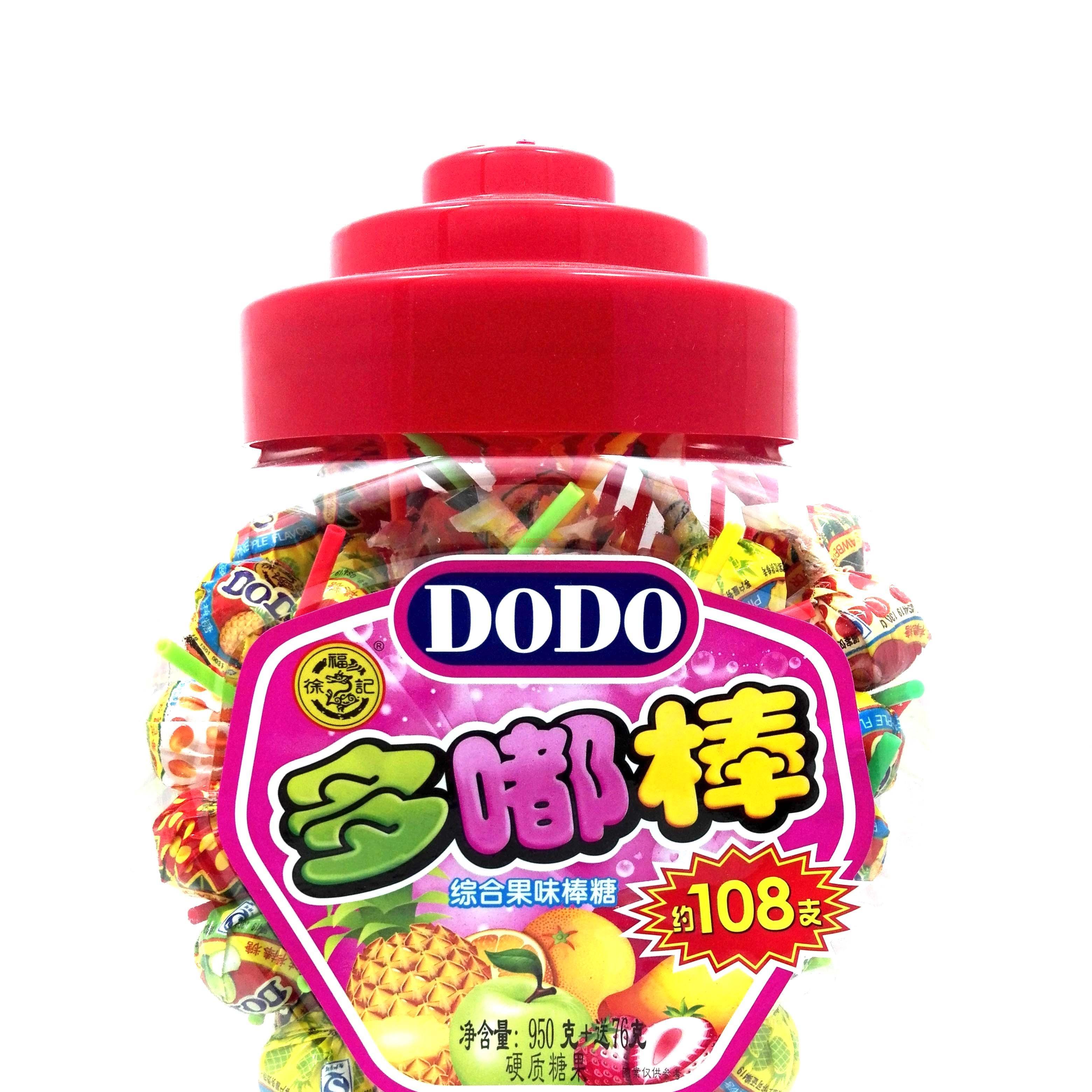 徐福记多嘟棒棒糖1026g罐装综合果味创意喜糖糖果儿童零食包邮|ruв категории закуски/орехи/специальность, конфеты/желе/пудинг, конфеты - от Buy2taobao.com для оказания профессиональной услуги покупки агента Taobao