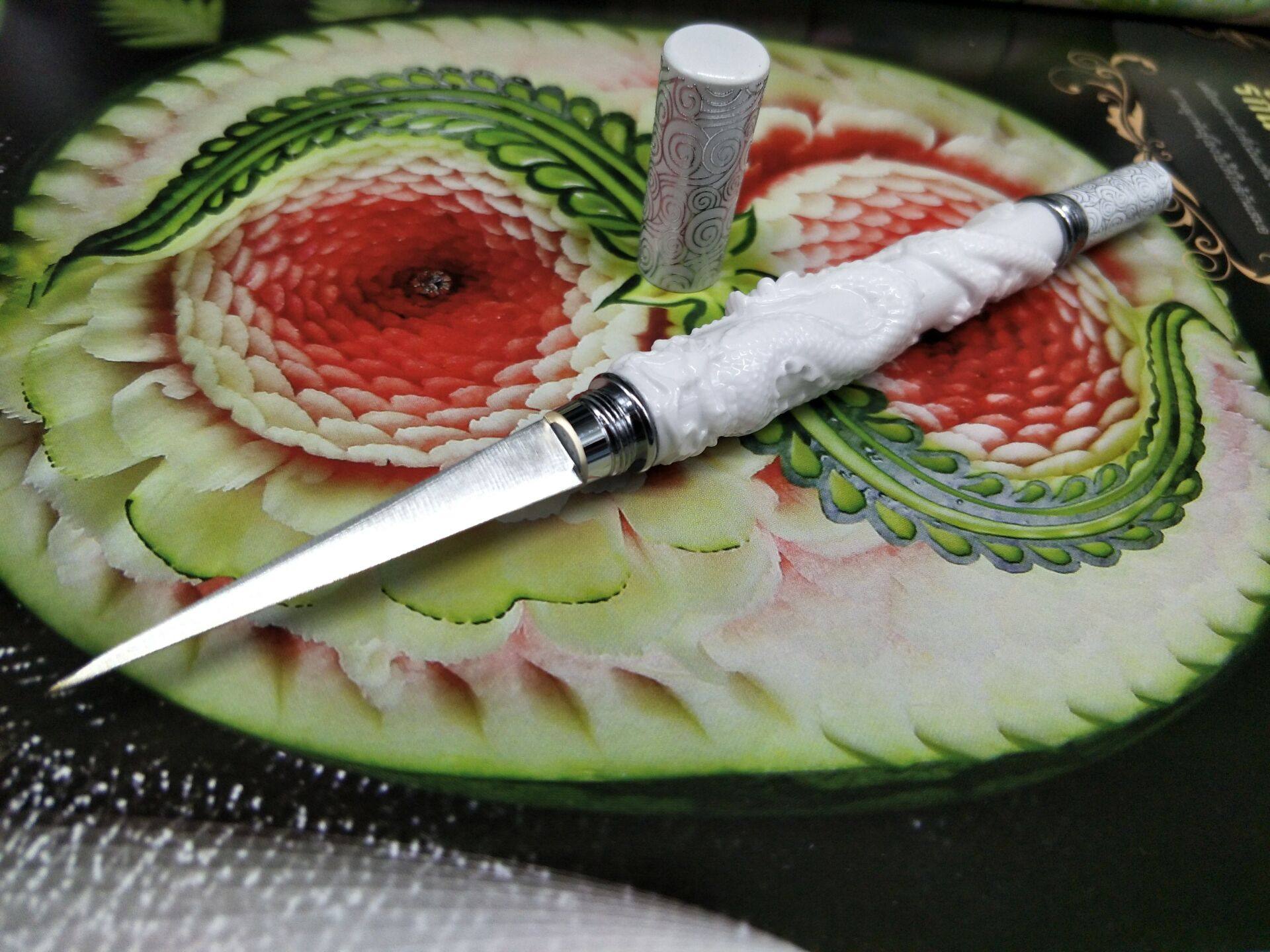 一折雕花刀_雕刻刀厨师雕花水果雕刻刀食品雕刻刀厨师雕花刀果蔬雕刻