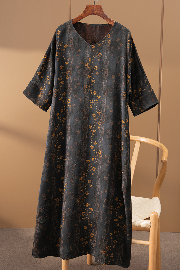 品牌重磅真丝连衣裙