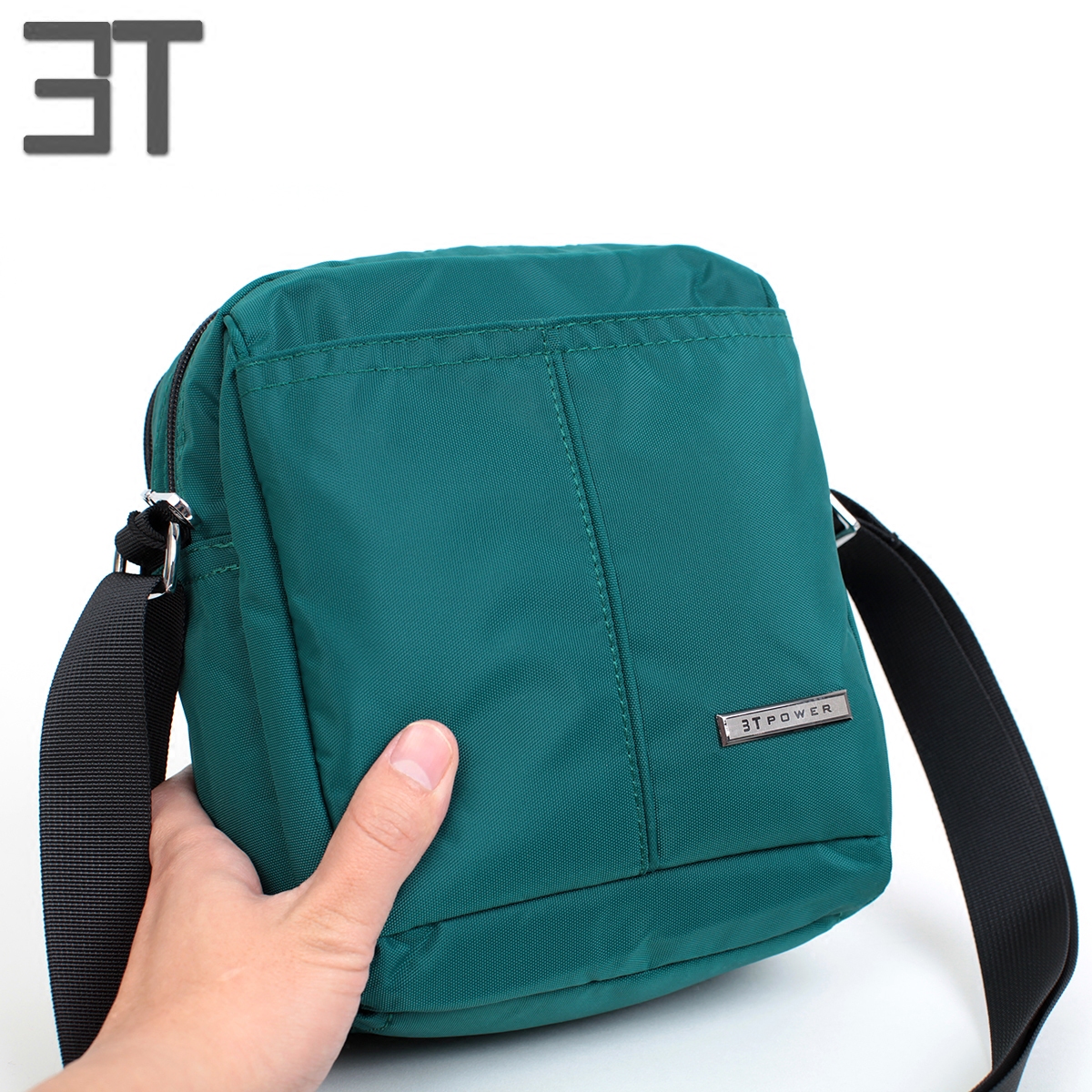 香港3t新款男女休闲斜挎包防水尼龙布牛津纺包韩版百搭单肩小方包