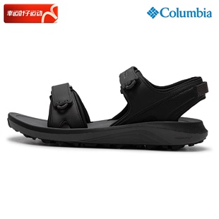 哥伦比亚黑色凉鞋男鞋夏季新款运动鞋户外涉水鞋透气沙滩鞋BM0700