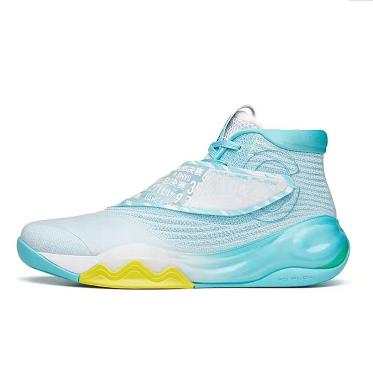 安踏kt6代秋冬款高帮男子篮球鞋汤普森签名圣诞节中国汤流水剁手