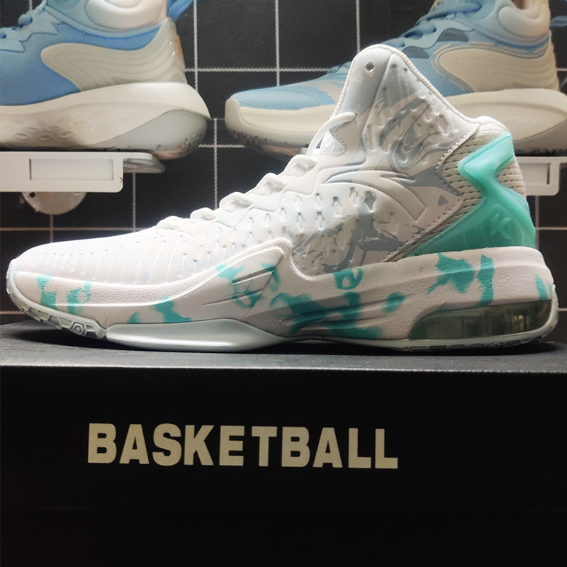 安踏kt3篮球鞋低帮_安踏夏季新款kt3星轨4汤普森team团队篮球鞋缓震