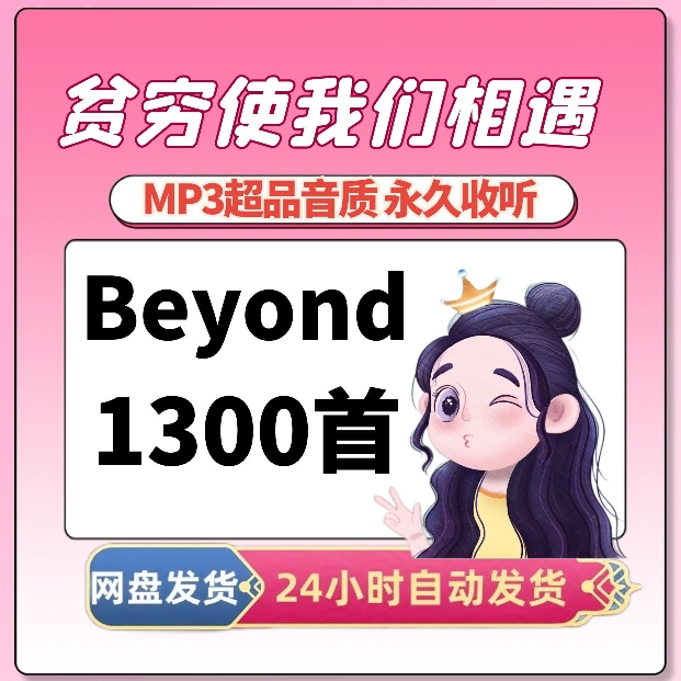 Beyond 摇滚乐队黄家驹 音乐专辑全部歌曲高品质MP3车载网盘打包