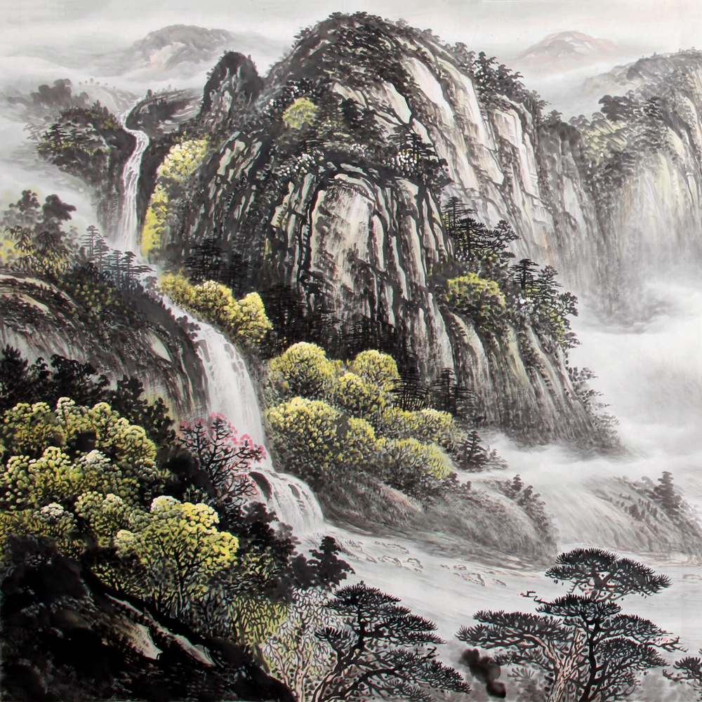 吴成建 《精品山水系列 源远流长》中美协