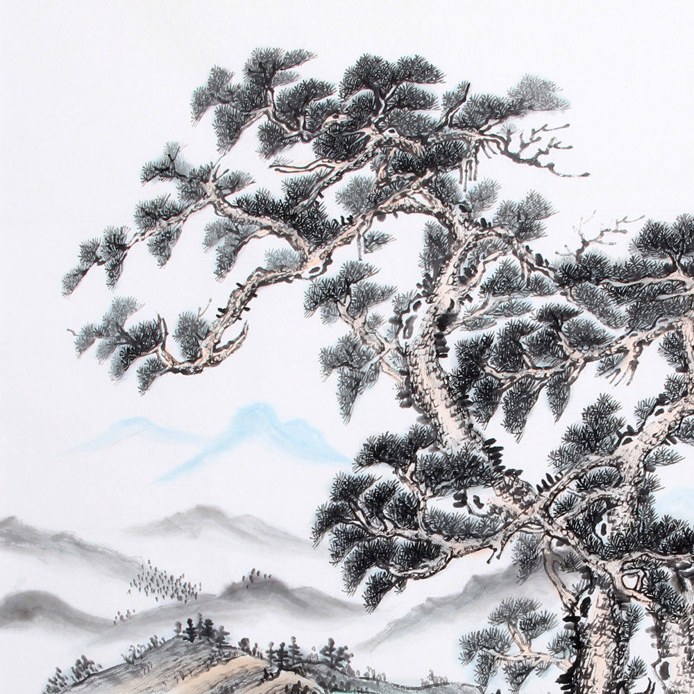 贾德江《精品山水云山松云》 中美协