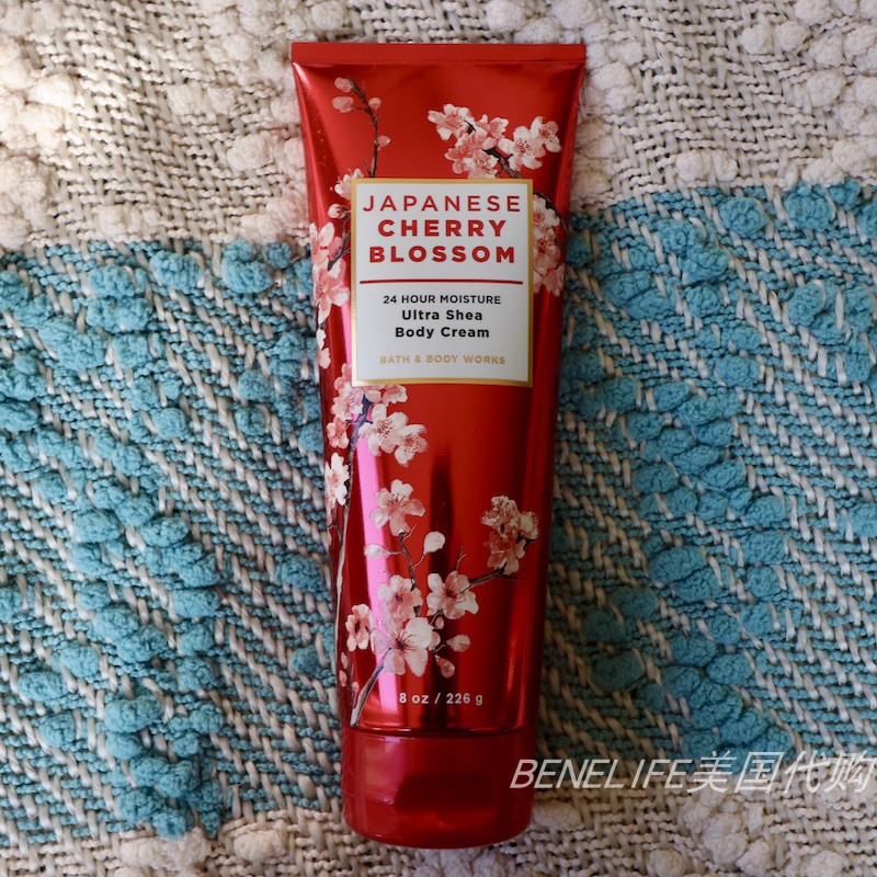 cherryblossom身体乳,cherryblossom 美国bathbodyworks日本樱花身体霜乳japanesecherryblossom