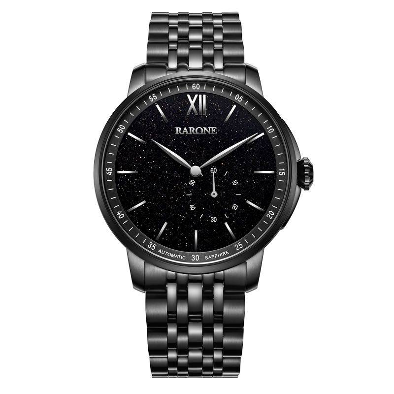 专柜雷诺手表银河系列全自动机械表8801029真皮运动男表8801039