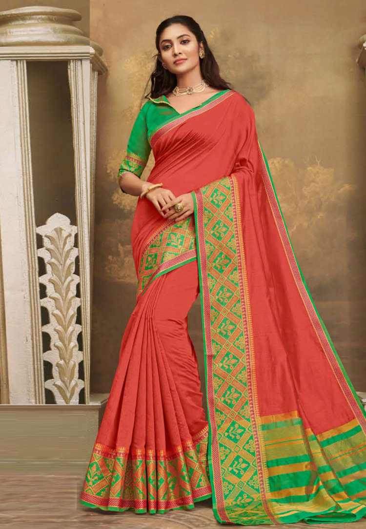 印度纱丽 传统特色丝棉提花莎莉 异域风服饰 8款选 可定做上衣