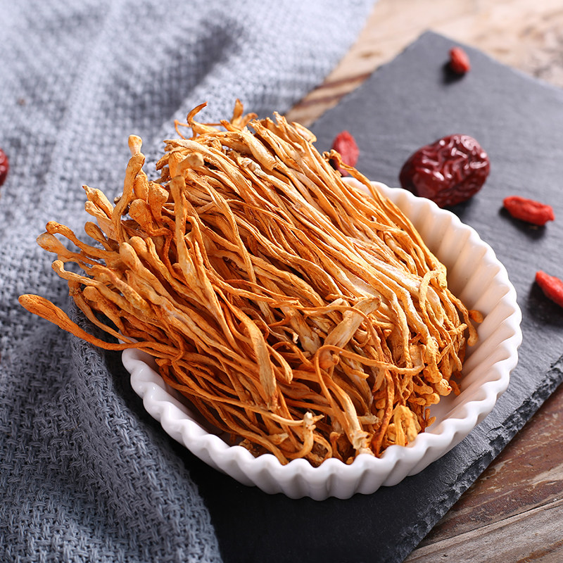 虫草花干货200g冬虫新鲜正品蛹虫草