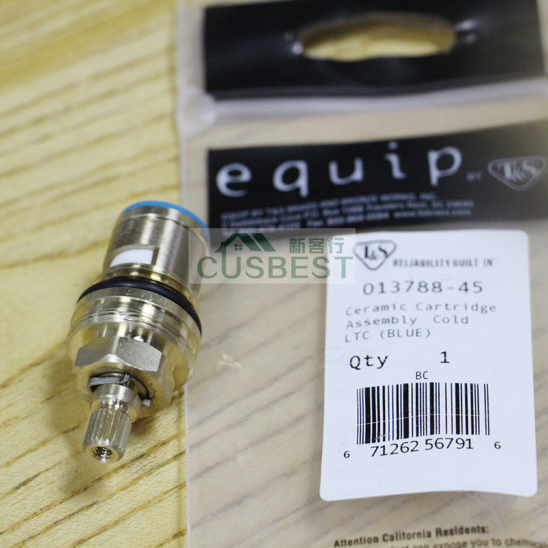 原装天仕T&S星盆双联双开冷热水龙头铜阀芯 equip 013788-45 阀芯