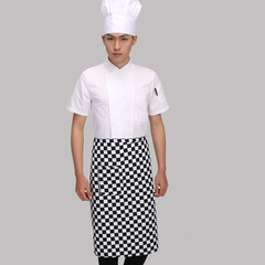厨师服短袖夏季厨房工衣男女工作服酒店饭店厨房厨师工作服夏装