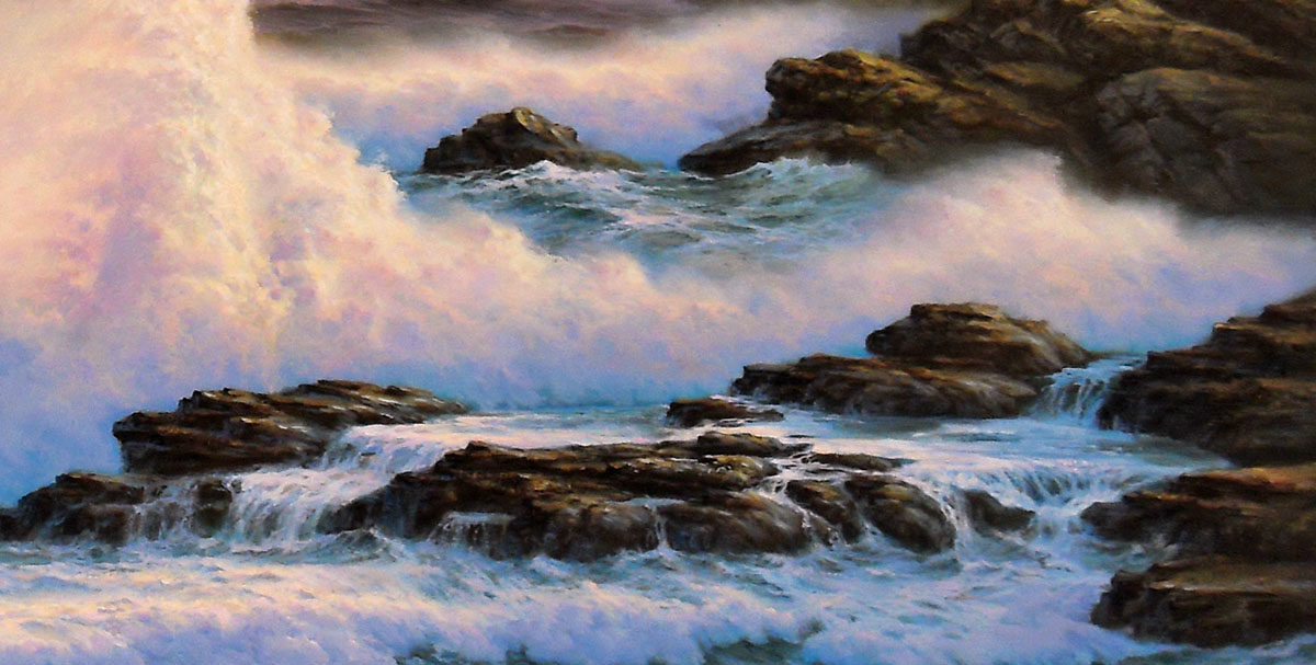 袁建东 《海景2》布面油画