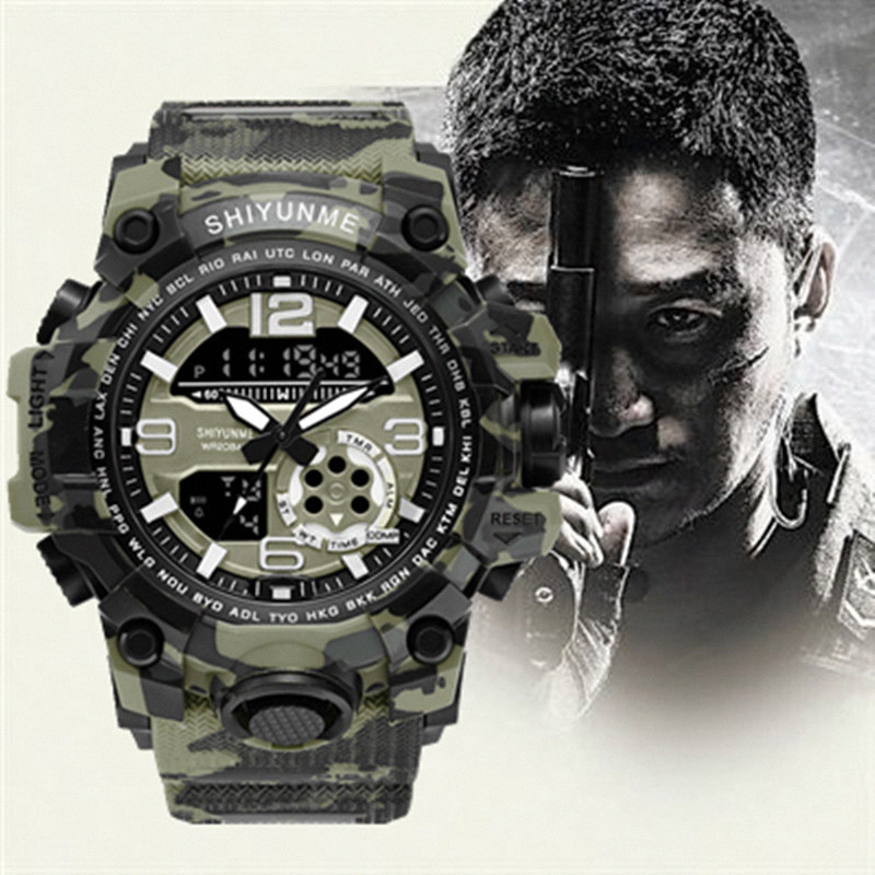 瑞士_军人男士军事特种兵战术手表男运动全新多功能瑞士军表德国战狼