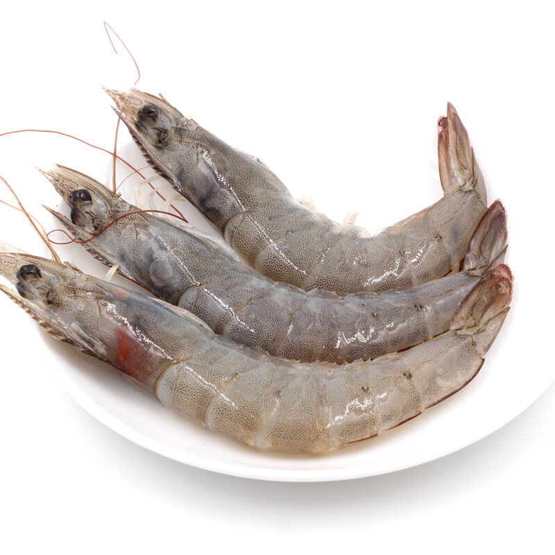 厄瓜多尔白虾2kg 野生大白虾新鲜 冷冻海鲜大虾水产_不打折现价116.