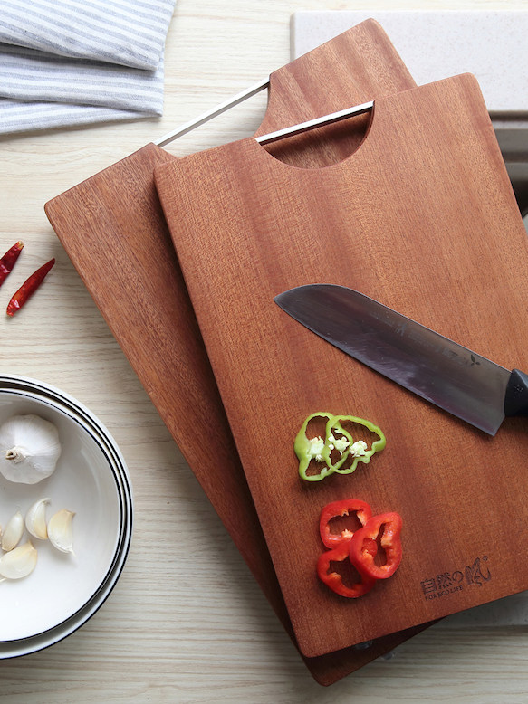 日式乌檀木切肉菜砧板分类整实木质家用商用厨房水果蔬菜案板防霉