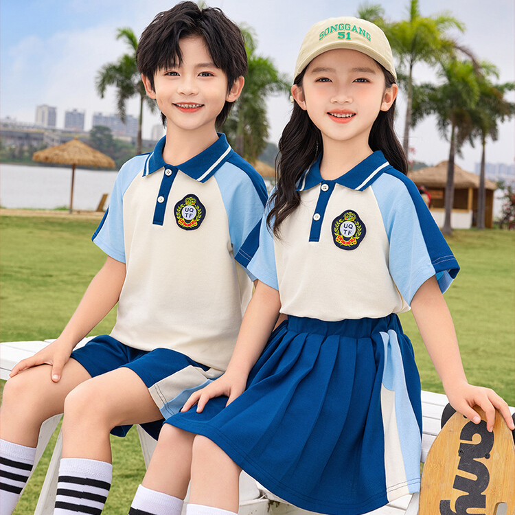 幼儿园园服秋装儿童校服夏季纯棉小学生班服春秋运动会服装四件套