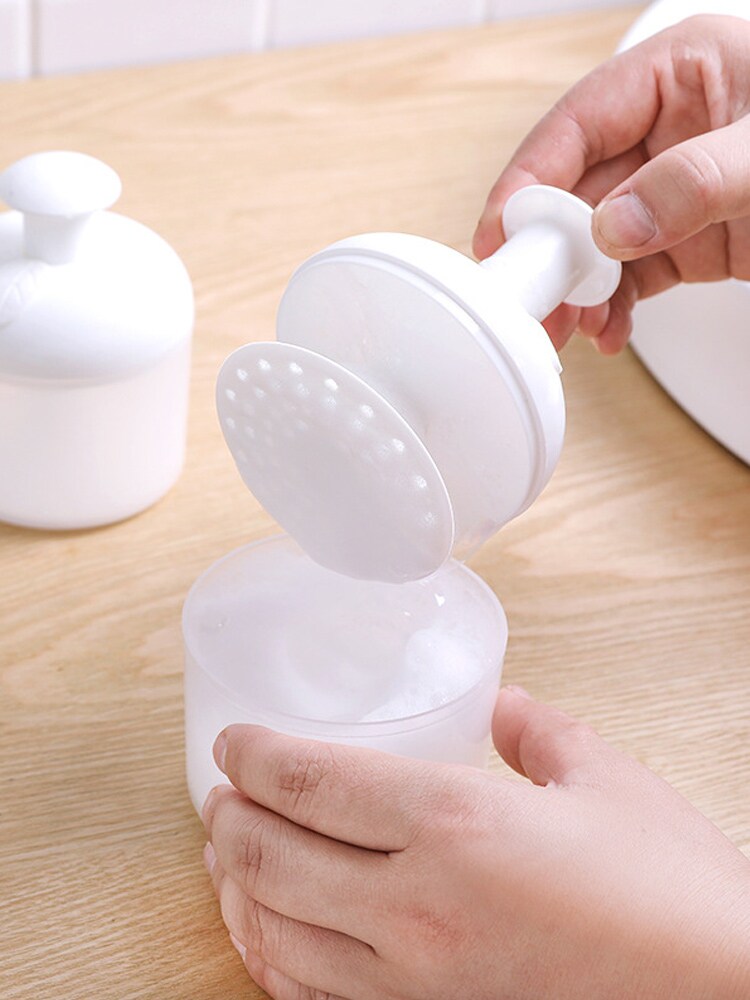 高档手工皂 洗脸_洗面奶起泡器创意高档手工皂发泡泡沫洗脸神器便携式