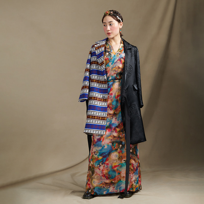 玛咕巴原创藏装的优惠券大全—春秋装新款 藏族藏式