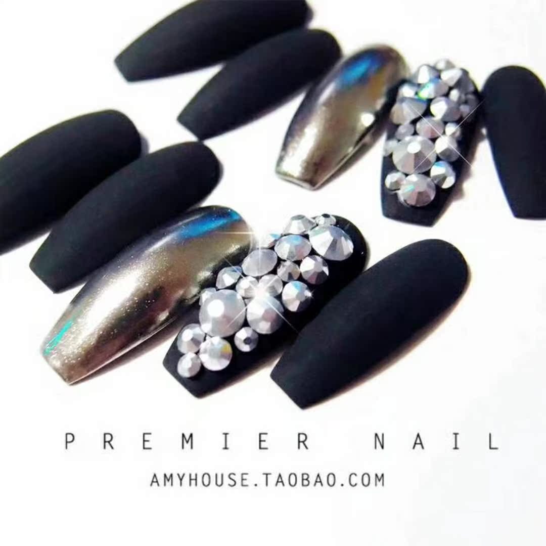 工具礼包 Premier美甲成品手工定制假指甲贴片甲片 欧美磨砂金属|ruв категории Косметика, маникюрный инструмент - от Buy2taobao.com для оказания профессиональной услуги покупки агента Taobao