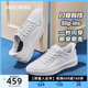 Skechers斯凯奇闪穿鞋Slip ins男鞋小白鞋商务休闲通勤一脚蹬板鞋