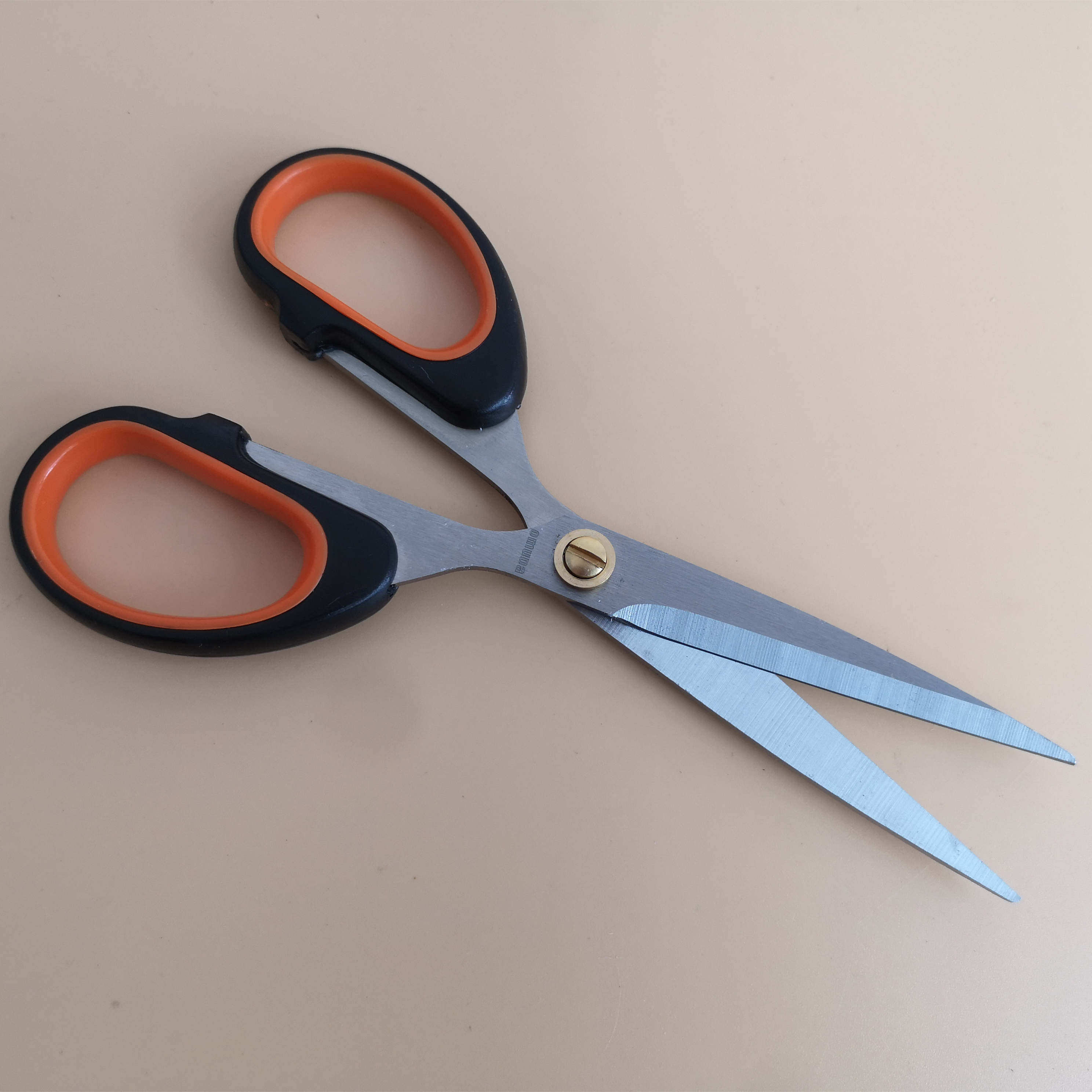 欧美达不锈钢家用厨房剪刀办公商用剪刀强力钢剪大剪刀学生用剪刀