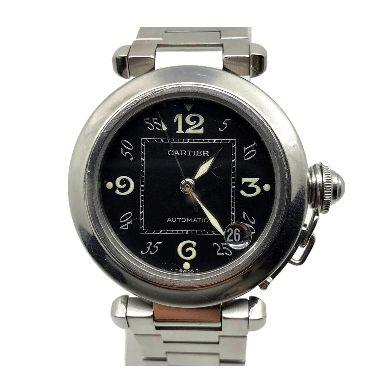 [9.0新]卡地亚cartier帕莎系列中性自动机械腕表