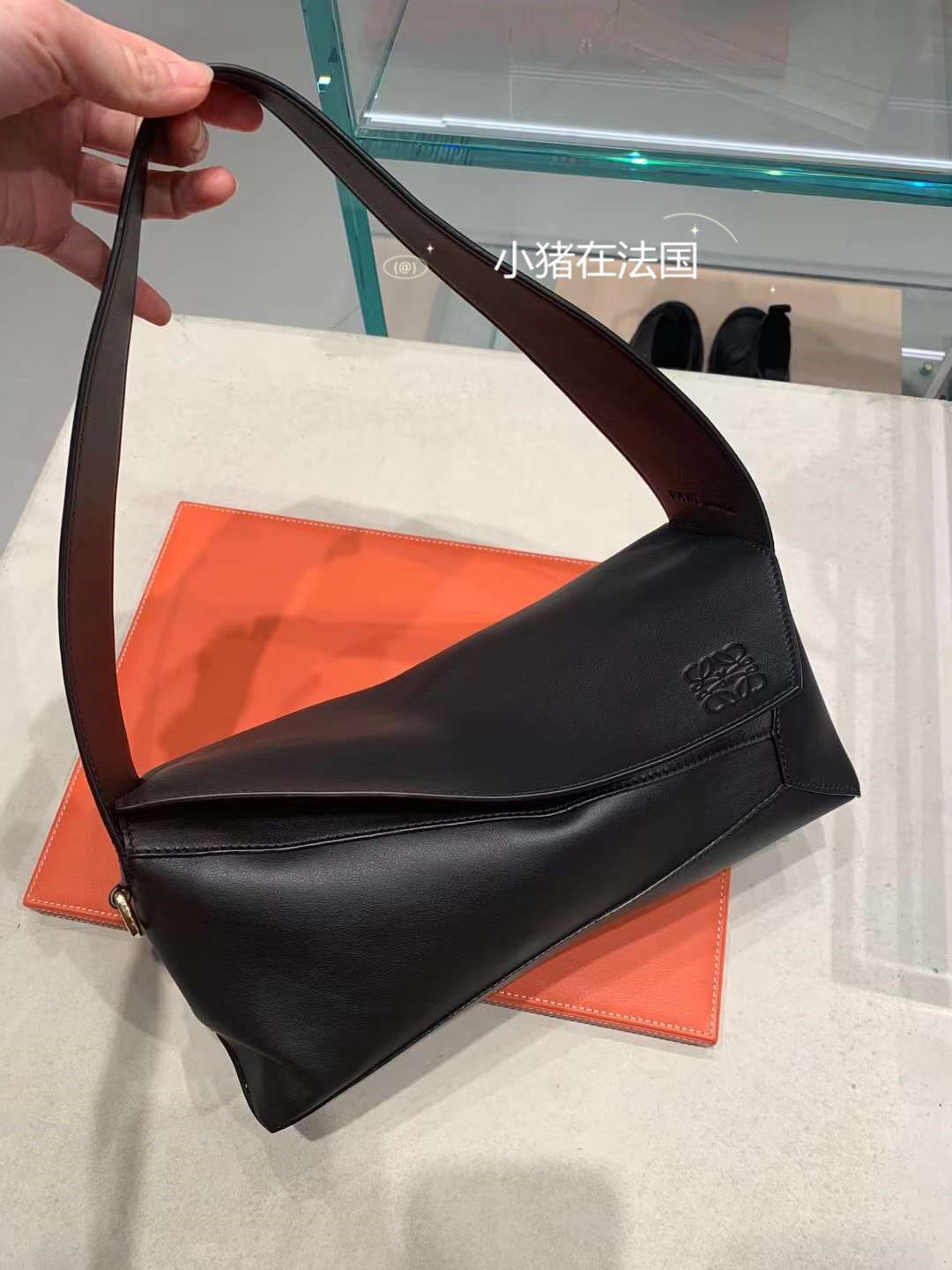 loewe/罗意威 女包 21新款 new in puzzle hobo bag几何腋下包
