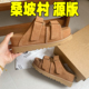 2025年春夏新款牛货厚底增高二字拖休闲凉鞋女松糕粘扣一字拖鞋