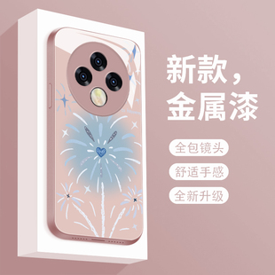 绽放烟花适用oppoa3pro手机壳新款OPPOA3PRO液态玻璃保护套0pp0a3por个性创意女款PJY110潮牌轻奢简约高级感