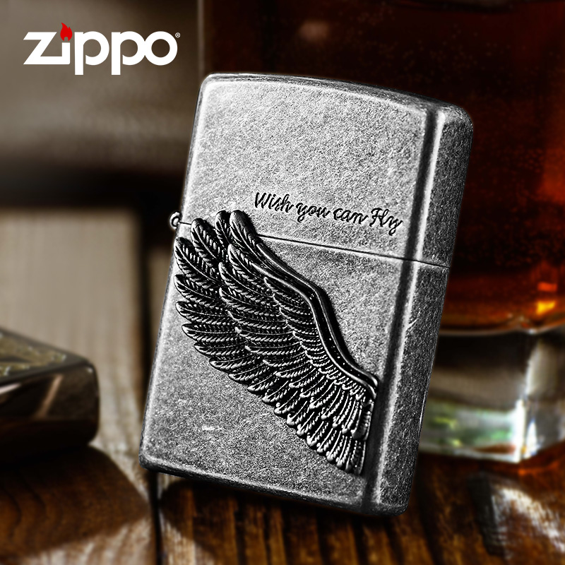 ZIPPO打火机正版正品收藏级限量版古银飞得更高翅膀男士煤油火机|msdalam kategori ZIPPO/Swiss Army Knife/cermin mata, pemetik api jenama dan aksesori, ZIPPO/Zippo - dari Buy2taobao.com untuk memberikan perkhidmatan ejen Taobao profesional membeli